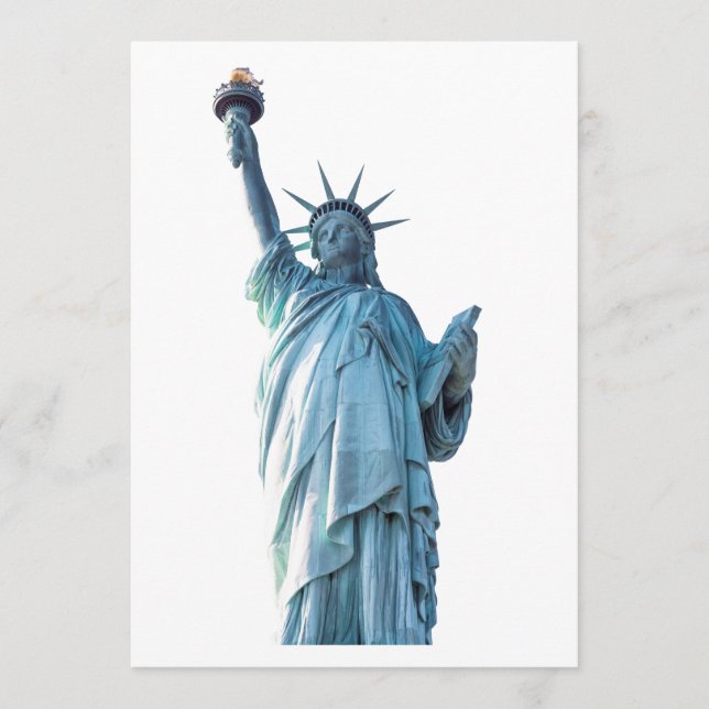 Programme Statue de la Liberté New York City (Devant)