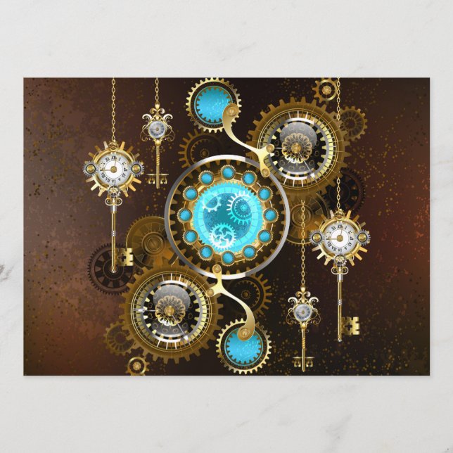 Programme Steampunk Rusty Background (Devant)