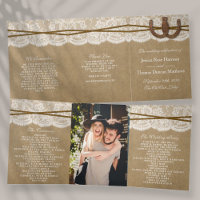 Collection Kraft, dentelle et fer à cheval