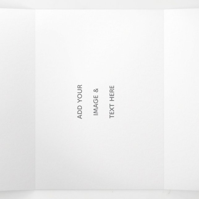 Programme Trois Volets Créez votre propre blanc  (Intérieur au milieu)