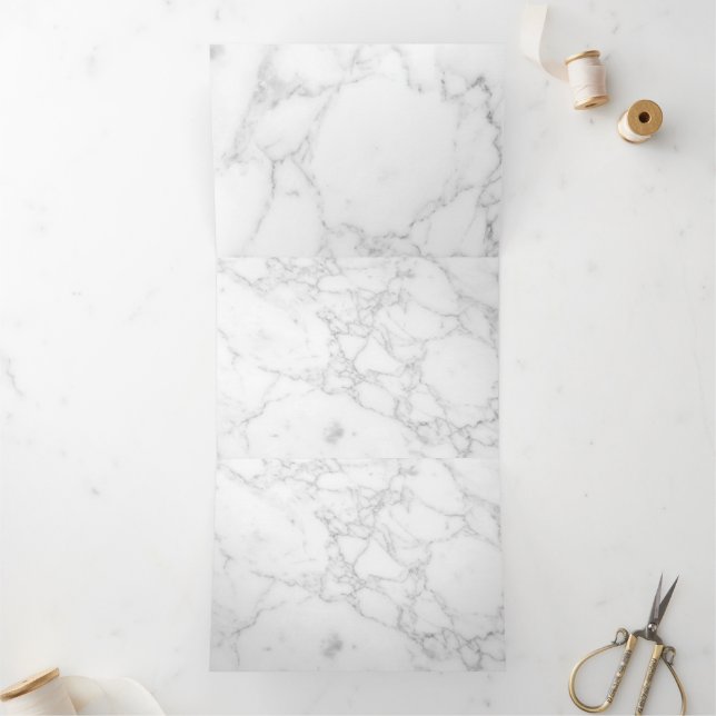 Programme Trois Volets Marbre Blanc (Intérieur)