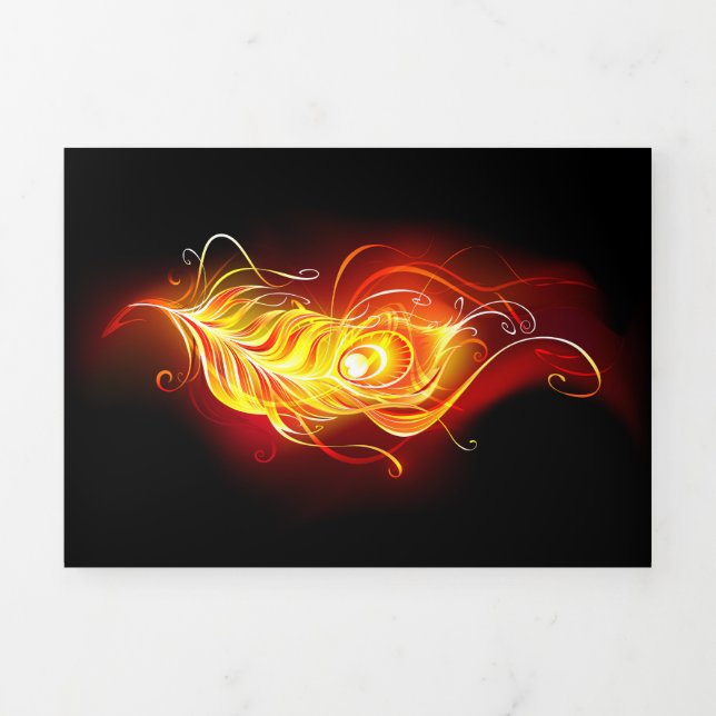 Programme Trois Volets Plumes de paquetage de feu (Page de couverture)