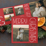 Programme Trois Volets Vintage rétro Noël esthétique Customisé Rouge<br><div class="desc">Célébrez la saison avec style grâce à notre programme Vintage Retro Noël esthétique Customisé Red Tri-Fold. Cette carte festive capture le charme nostalgique des cartes de Noël rétro, avec une typographie rétro audacieuse et une riche palette de couleurs rouges qui apporte une touche de chaleur de vacances classique. Parfait pour...</div>