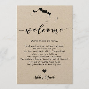 Programme Turcs et lettre et itinéraire d'accueil de mariage