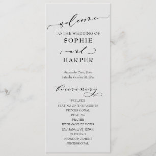 Programme Typographie simple, gris clair élégant