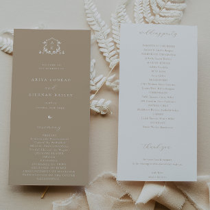 Programme Vins intemporels Monogramme Crest Beige