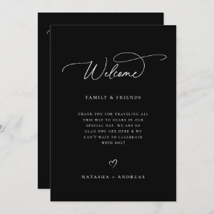 Programme Wedding Welcome Weekend Timeline