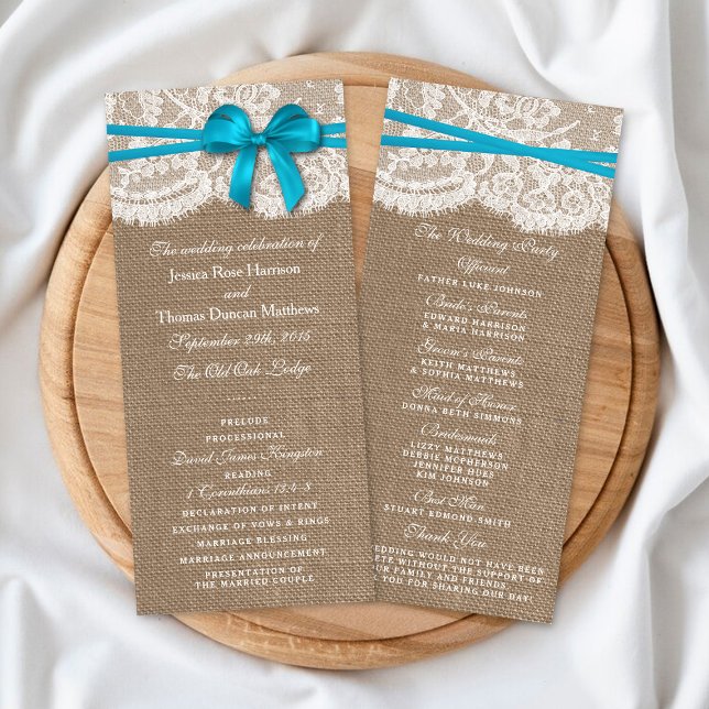 Programmes de collection de Mariages Rustic Blue B (Créateur téléchargé)