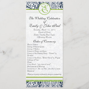 Programmes de mariage des Inséparables de la Marin