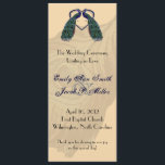Programmes de mariage Peacock vintages<br><div class="desc">Peacock vintage Vous pouvez aussi aimer :</div>