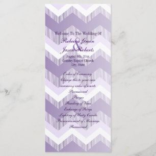 programmes modernes de mariage ombre violet chevro