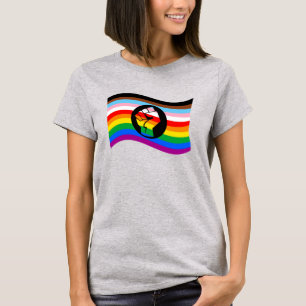 Progrès Fierté Personnes de couleur T-shirt