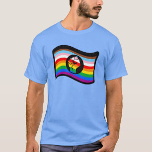 Progrès Fierté POC poing T-shirt