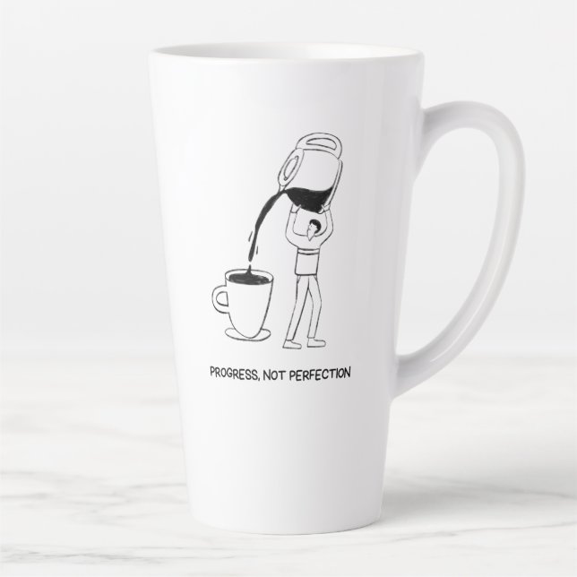 Progress. Not Perfection Mug (Droite)