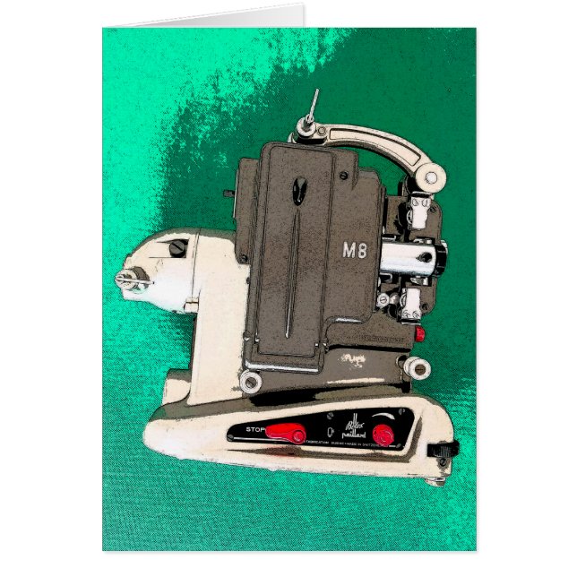 Projecteur vidéo vintage (Devant)