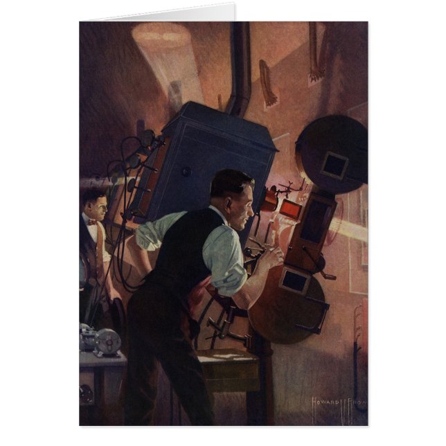 Projectioniste de cinéma, Vintage Business (Devant)