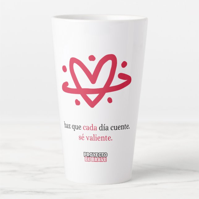Projet Be Brave Latte Mug (Devant)