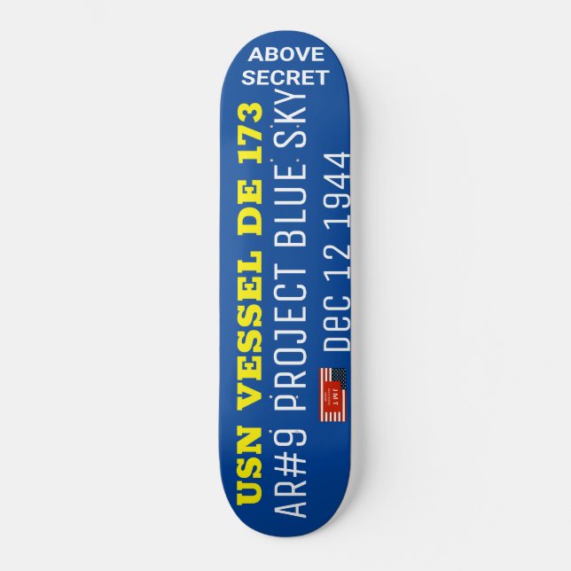 PROJET BLUE SKY Skateboard (Recto)
