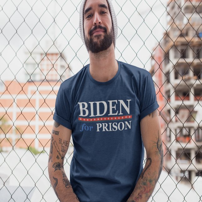 PROJET DE PRISON | T-shirt Anti Joe Biden (Créateur téléchargé)