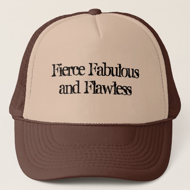 Projetez la saison 4 de piste - casquette "féroce" (Devant)