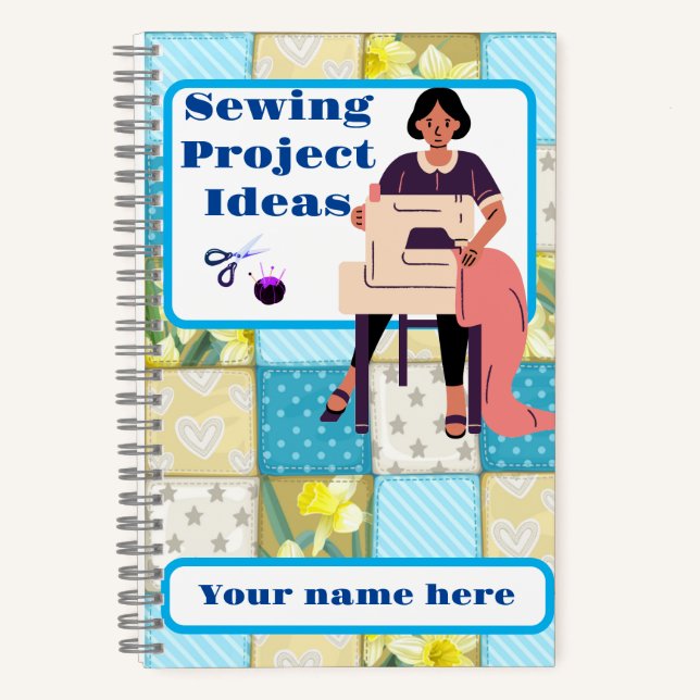 Projets de couture Carnet spiral (Recto)