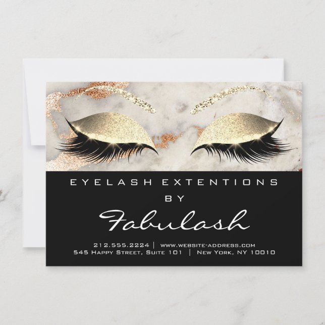 Prolongation de la lash Instructions de soins post (Devant)