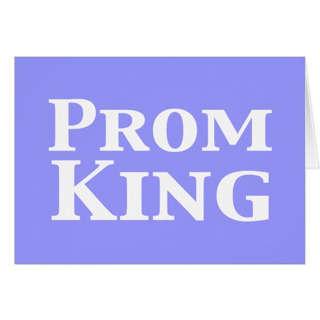 Prom King Cadeaux (Devant horizontal)