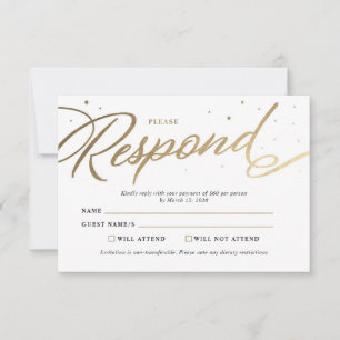 Prom moderne RSVP