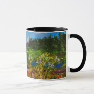 "Promenade avec moi" art de tasse de paysage