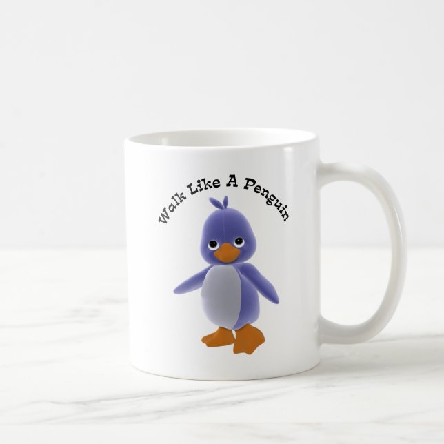 Promenade comme une tasse de pingouin (Droite)