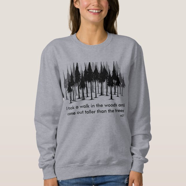 Promenade dans le bois - sweatshirt (Devant)