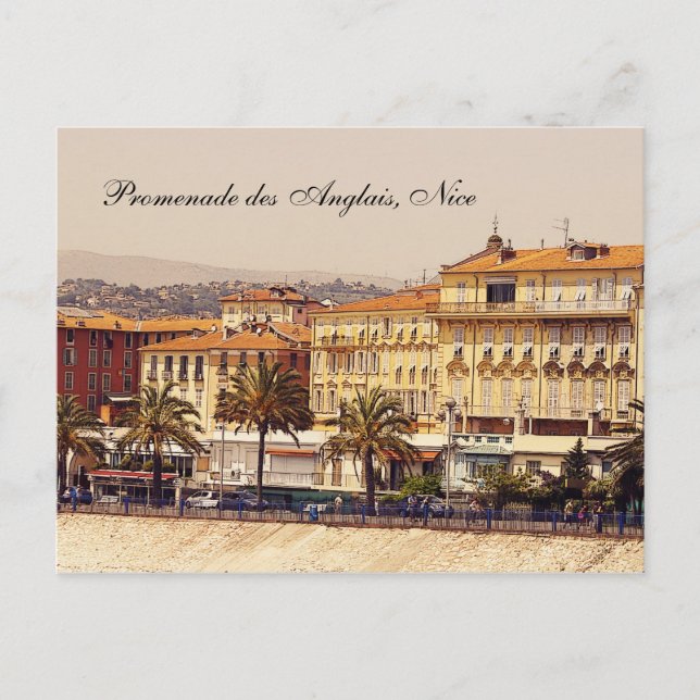 Promenade des Anglais, Nice carte postale (Devant)