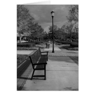 Promenade déserte / Noir
