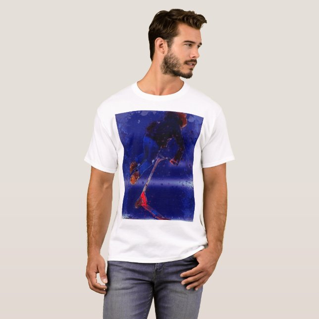 Promenade en scooter de stunt - T-Shirt (Devant entier)