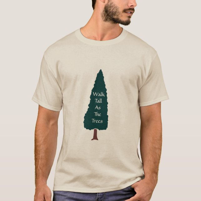 Promenade grande comme arbres - T-shirt (Devant)