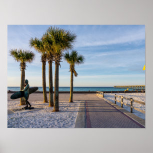 Promenade Pavée À Pensacola Beach Poster