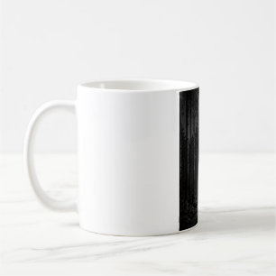 Promeneur de la forêt au clair de lune Mug noir et
