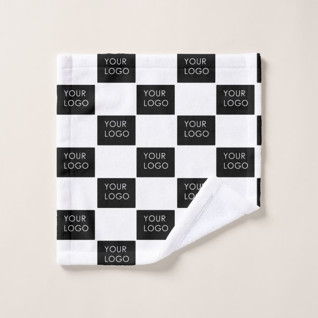 Promo du logo de l'entreprise professionnelle mode (Gant de toilette)