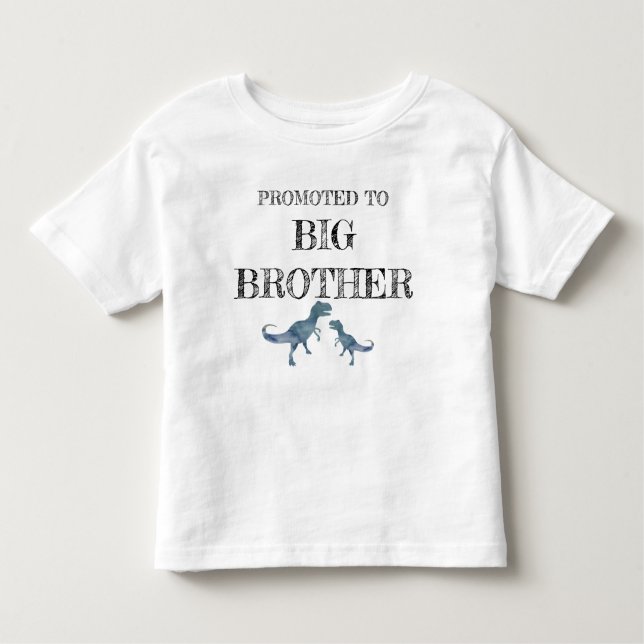 Promoté sur T-shirt Big Brother Dinosaur Trex (Devant)