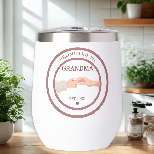 Promoted to Grandma Est. 20XX Tumbler (Créateur téléchargé)