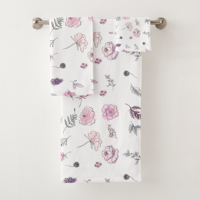 Promotion Bohème Chic Floral Boho Girl Rose (En situation)