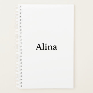 Promotion simple de la marque petit 5,5" x 8,5"