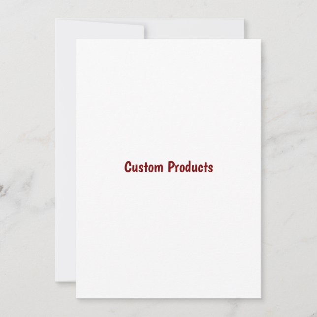 Promotion simple de marque 5" x 7" Invitation (Devant)