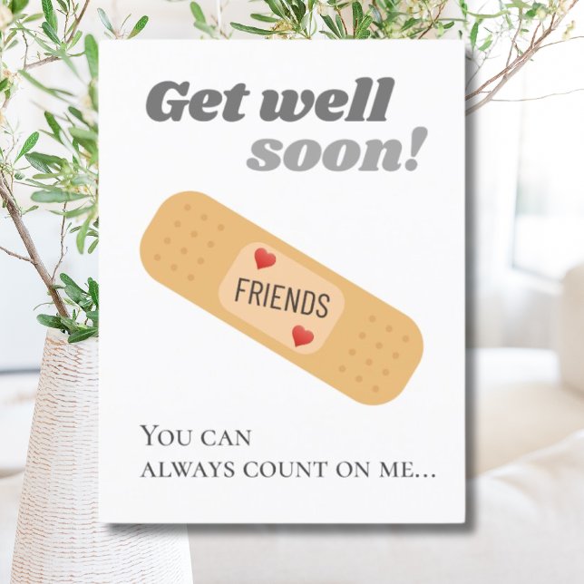 Prompt rétablissement Carte postale d'amis (Créateur téléchargé)