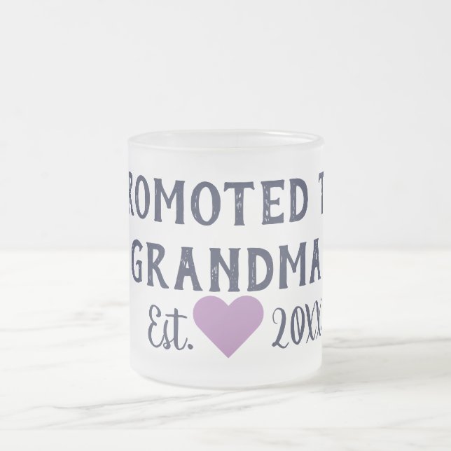 Promu À Grand-Mère Marine & Mug Violet (Centre)