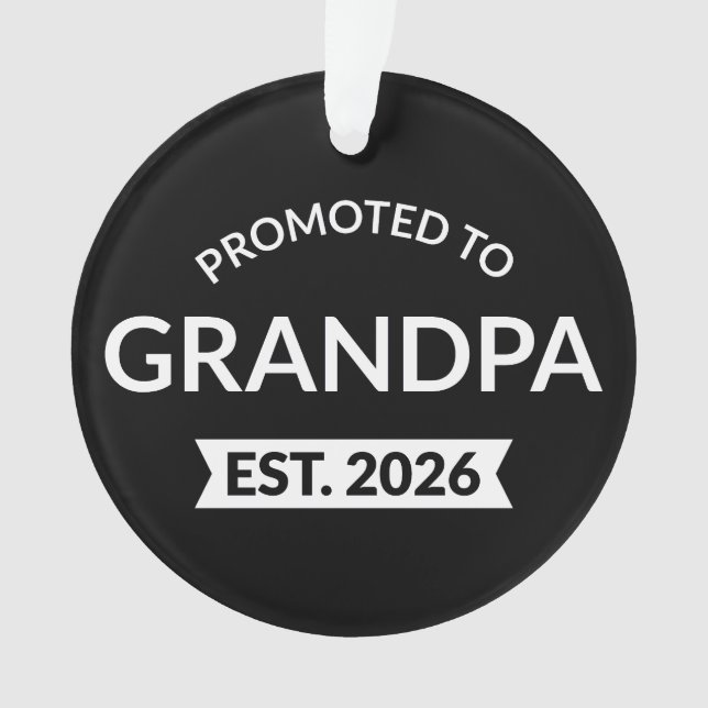 Promu À Grand-Père Est. 2026 II (devant)
