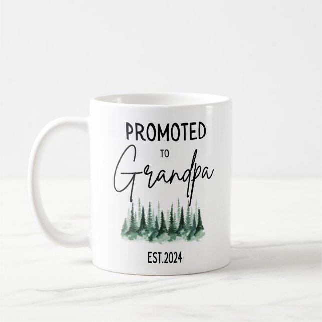 Promu À Grand-Père Mug 2024, Grand-Père Mug Est 20 (Gauche)