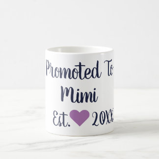 Promu À Mimi Navy & Purple Mug