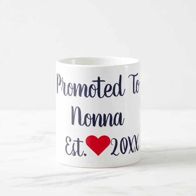 Promu À Nonna Navy Et Red Mug (Centre)