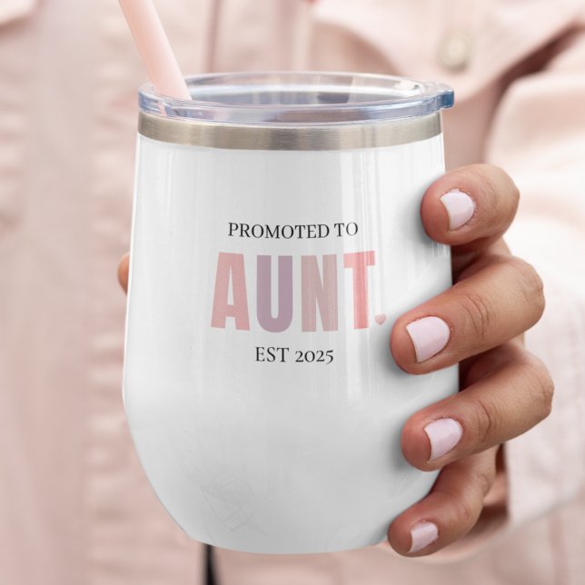 Promu à Tante EST 2025 | Nouveau cadeau de tante (Créateur téléchargé)